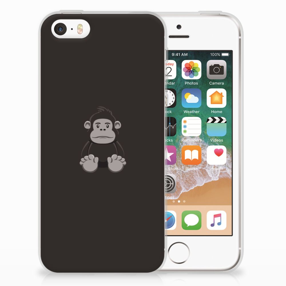 Apple iPhone SE | 5S Telefoonhoesje met Naam Gorilla