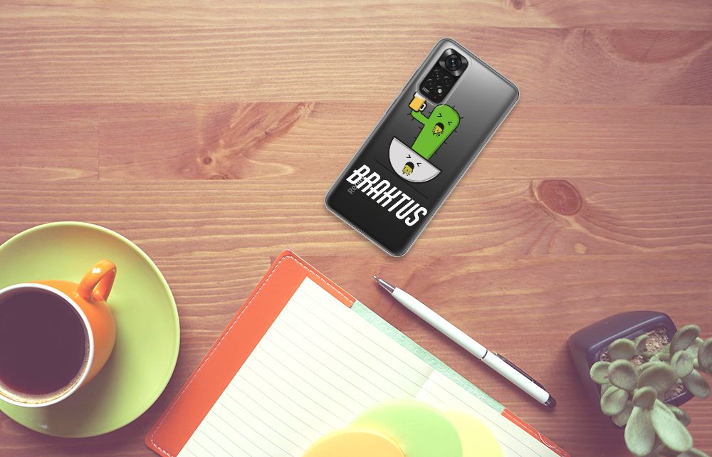 Xiaomi Redmi 10 | Redmi Note 11 4G Telefoonhoesje met Naam Braktus B2C Telecom