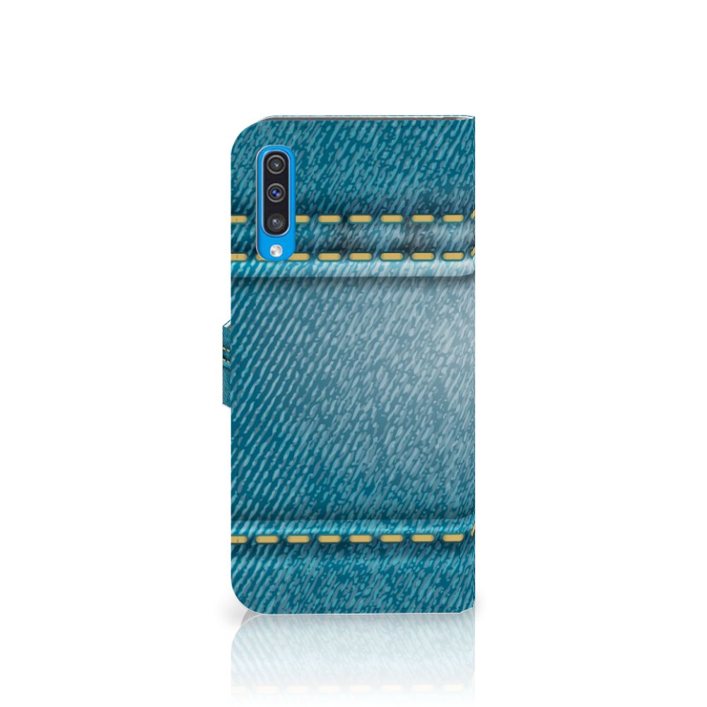 Samsung Galaxy A50 Wallet Case met Pasjes Jeans