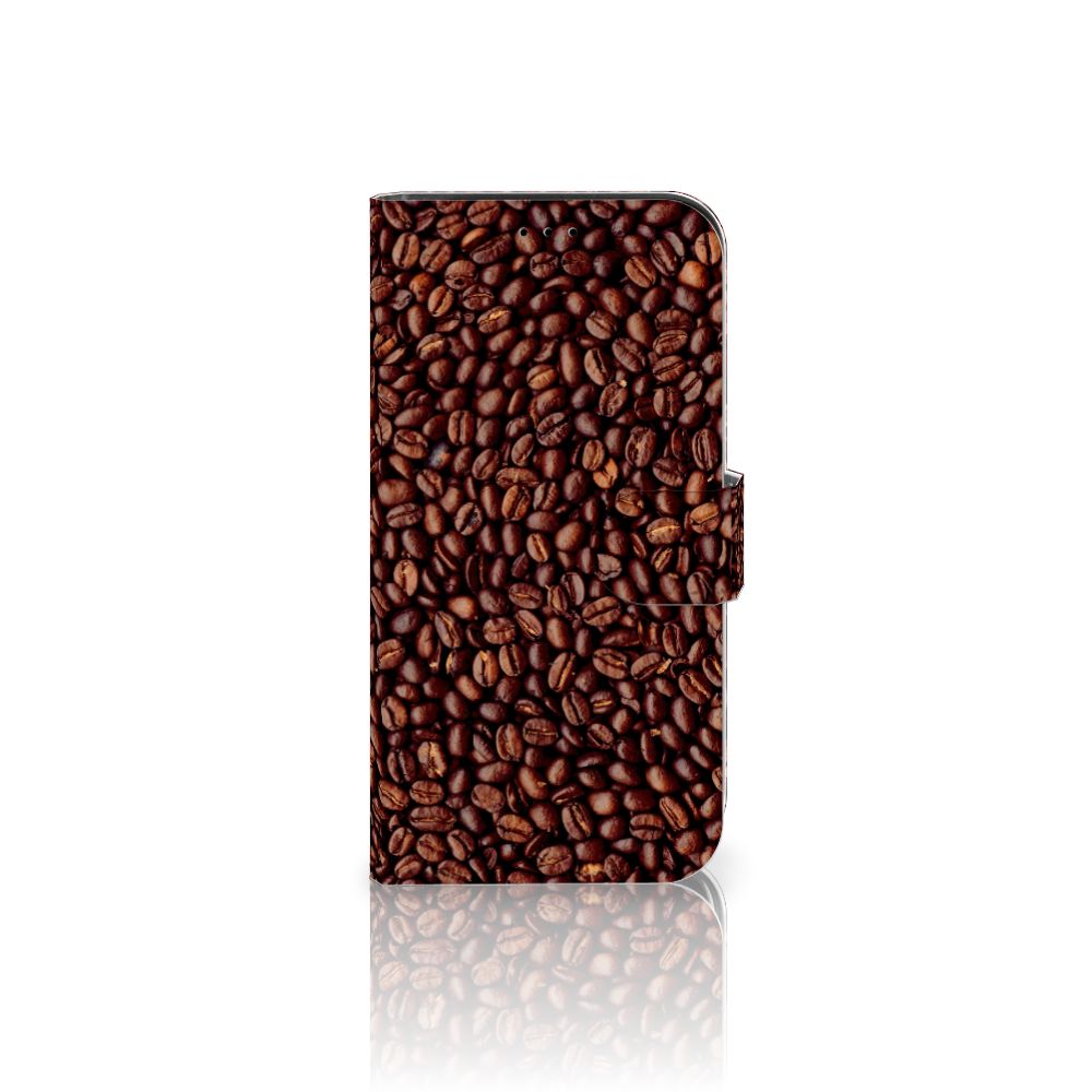 iPhone 13 Pro Book Cover Koffiebonen met een prachtig design van koffiebonen ☕.