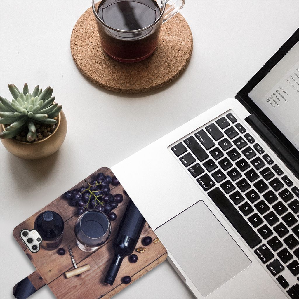 Samsung Galaxy A32 5G Book Cover Wijn