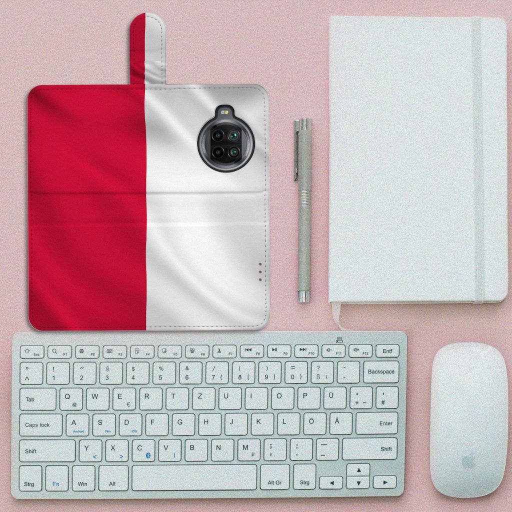 Xiaomi Mi 10T Lite Bookstyle Case Polen