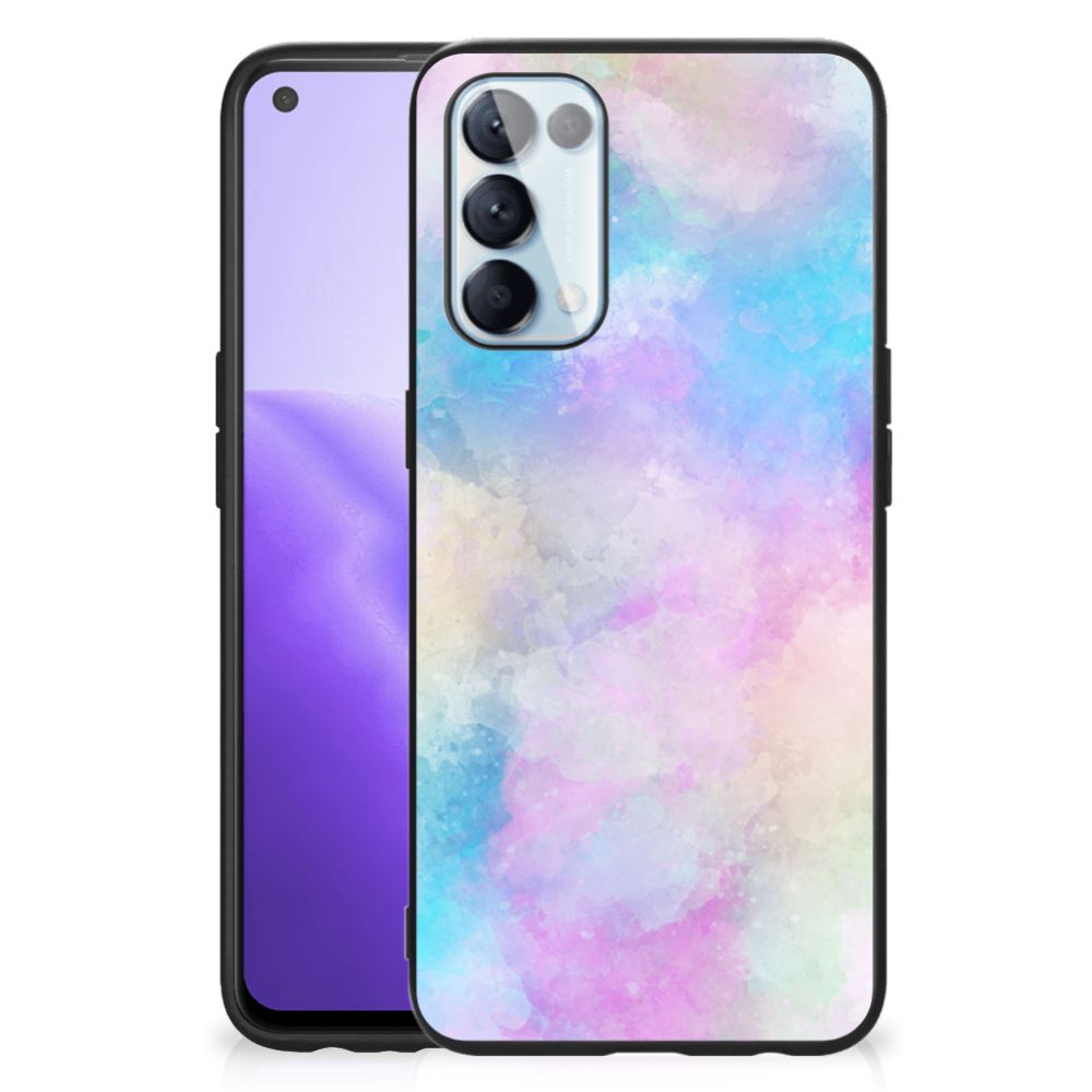 Kleurrijke Telefoonhoesje OPPO Reno5 5G | Find X3 Lite Watercolor Light