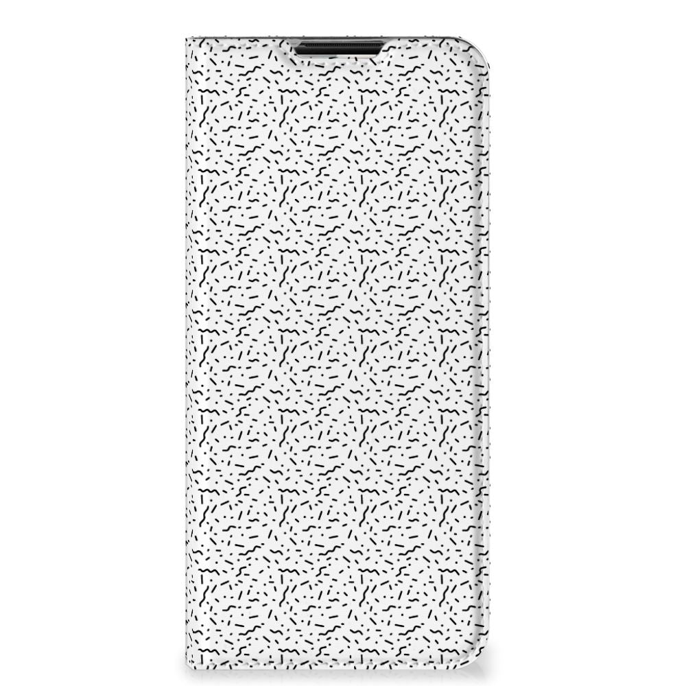 OnePlus Nord N100 Hoesje met Magneet Stripes Dots - B2C Telecom