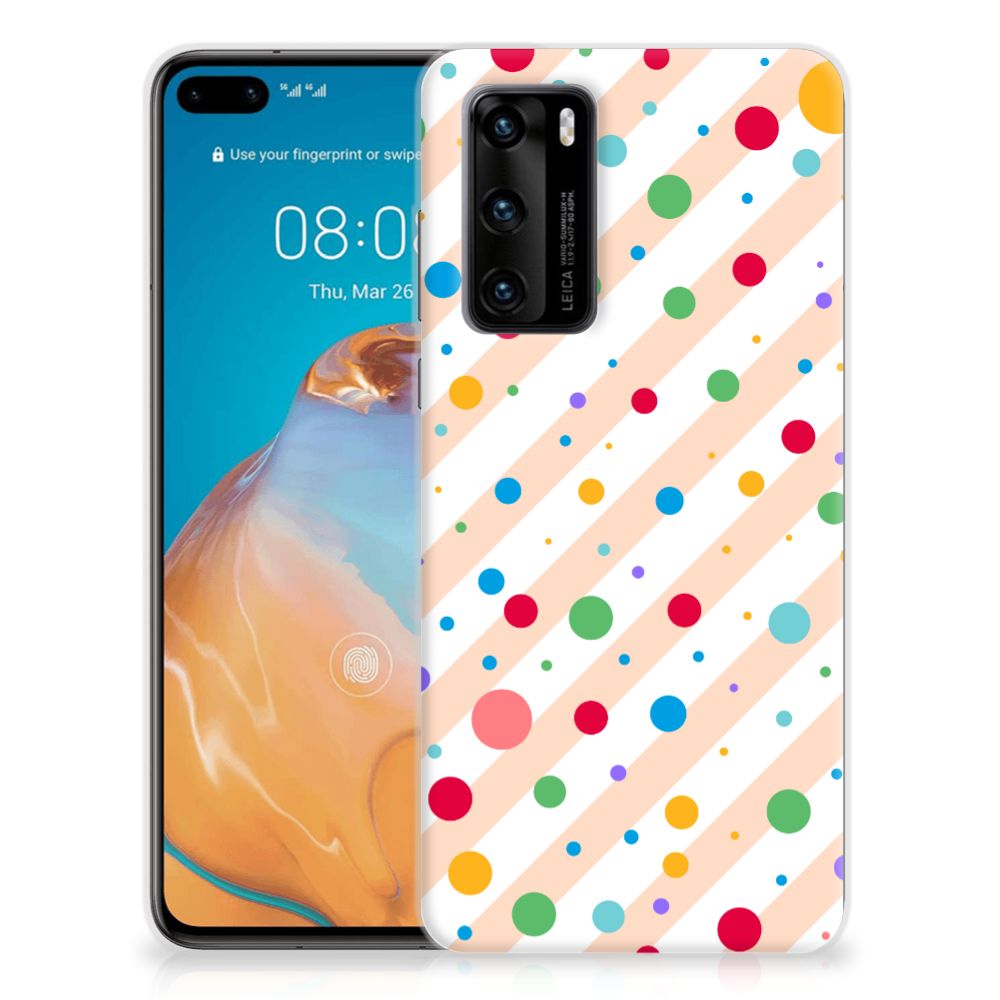 Huawei P40 TPU bumper Dots B2C Telecom