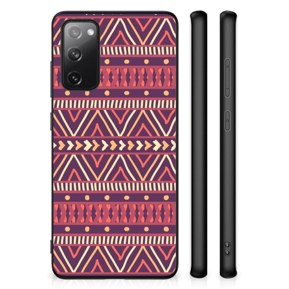 Samsung Galaxy S20 FE Back Case Aztec Paars B2C Telecom