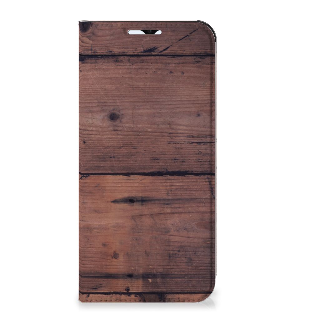 Samsung Galaxy A23 Book Wallet Case Old Wood