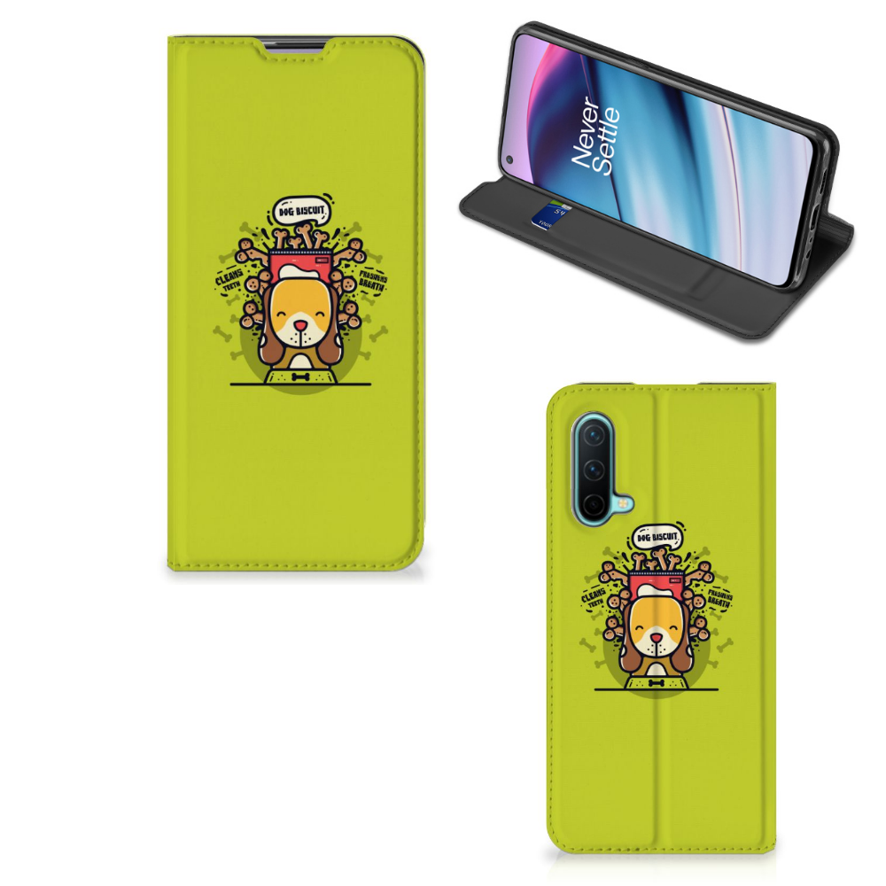 OnePlus Nord CE 5G Magnet Case Doggy Biscuit - B2C Telecom