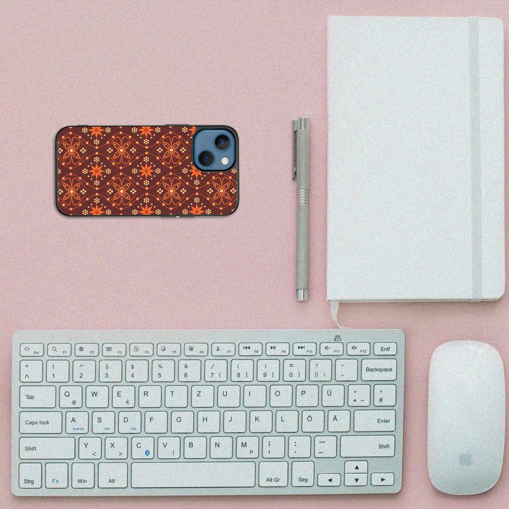 Apple iPhone 13 mini Back Case Batik Brown B2C Telecom