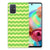 Samsung Galaxy A71 TPU bumper Waves Green