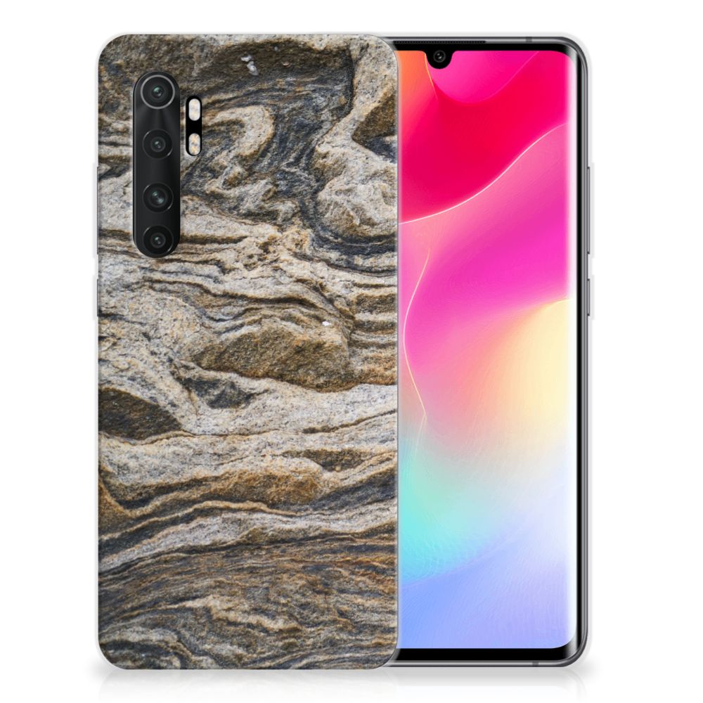 Xiaomi Mi Note 10 Lite TPU Siliconen Hoesje Steen