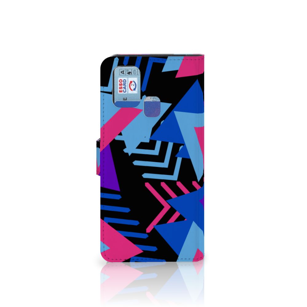 Samsung Galaxy M31 Book Case Funky Triangle
