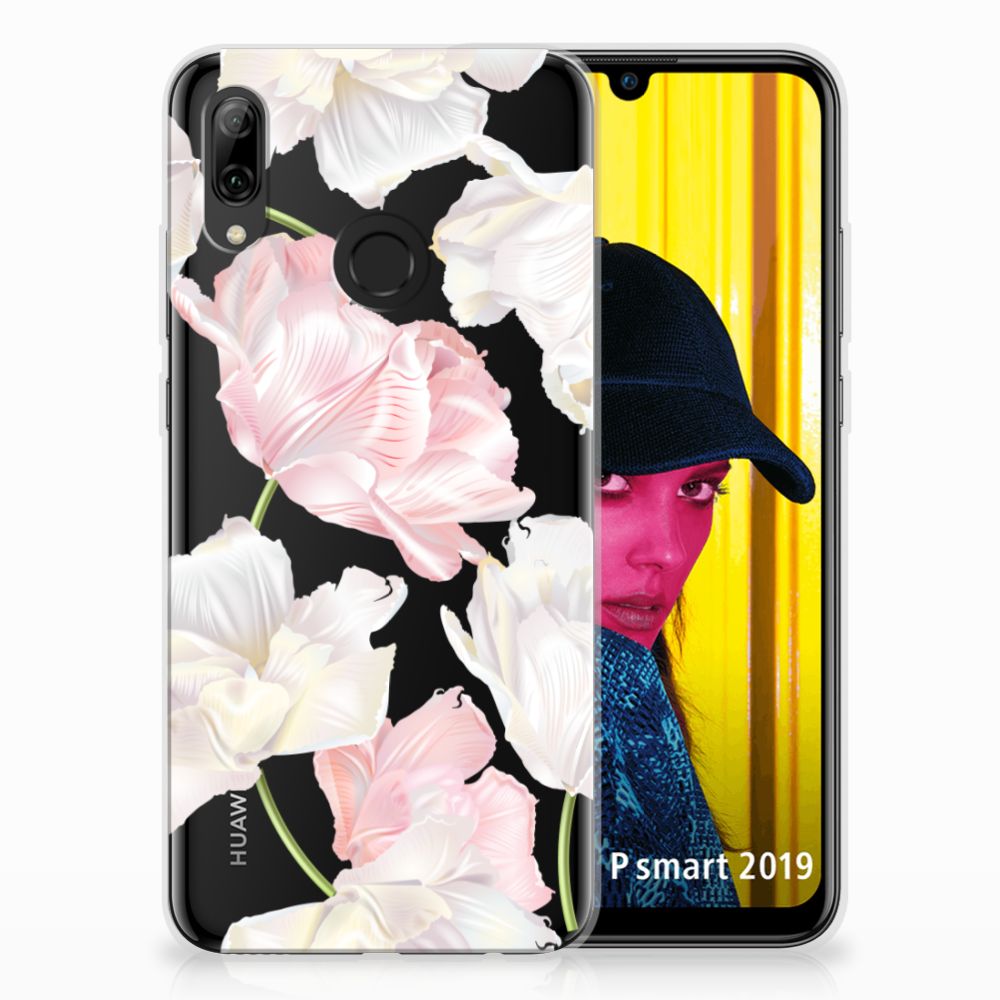 Huawei P Smart 2019 TPU Case Lovely Flowers