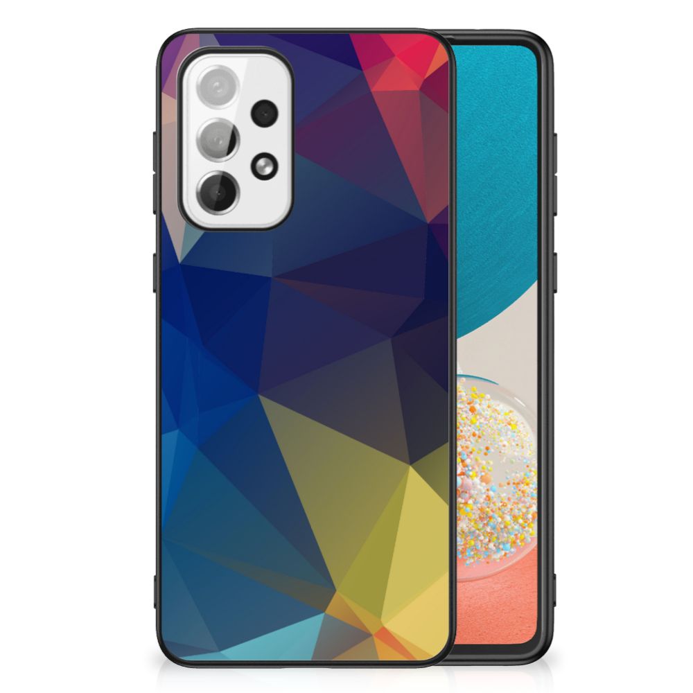 Samsung Galaxy A73 Backcover Polygon Dark B2C Telecom