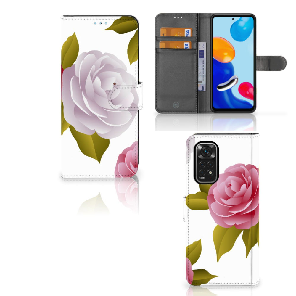 Xiaomi Redmi Note 11/11S Hoesje Roses