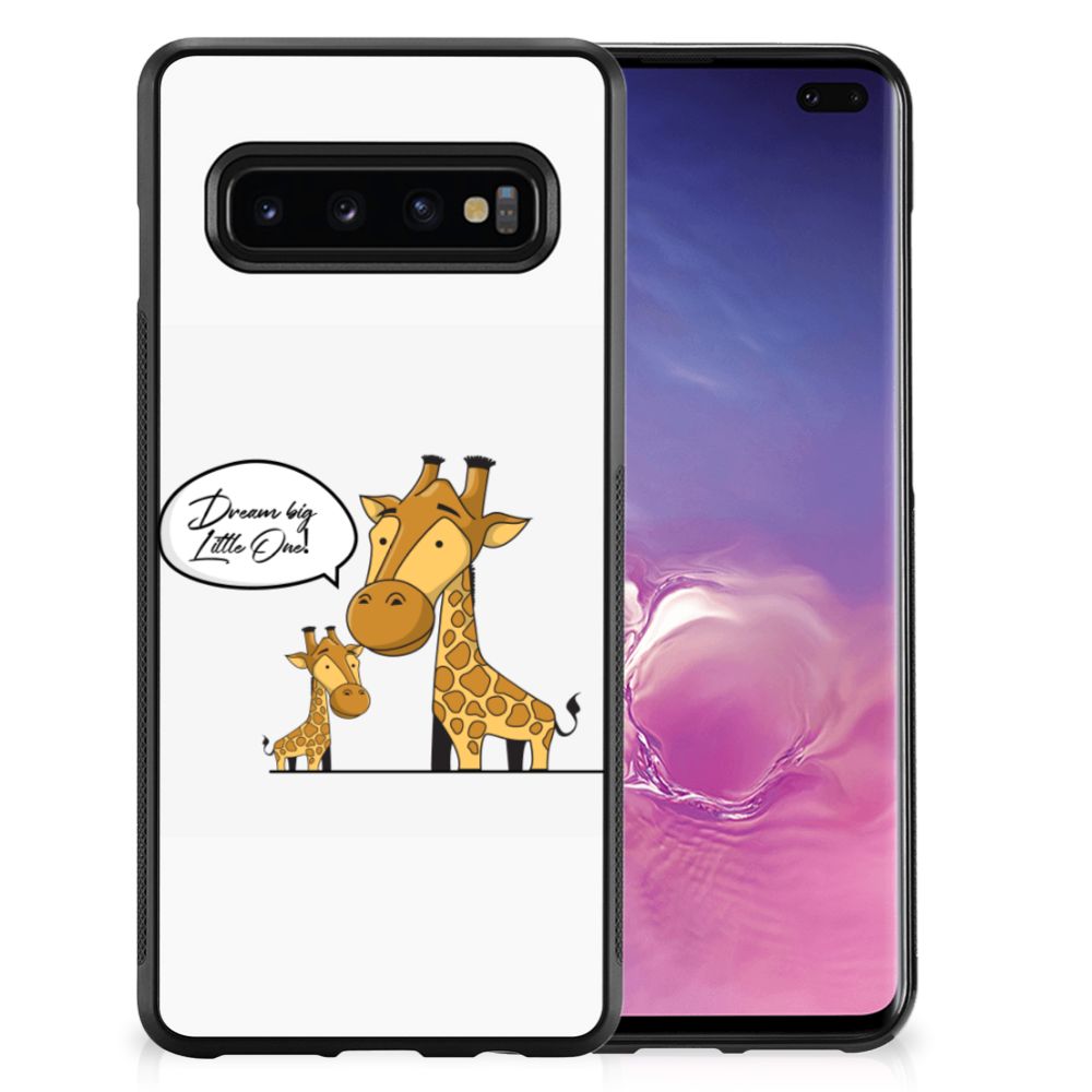 Samsung Galaxy S10+ Bumper Hoesje Giraffe