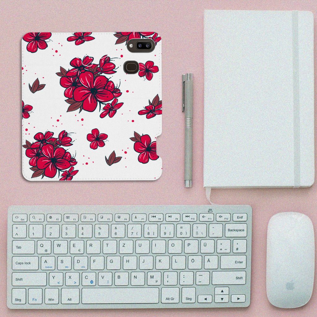 Samsung Galaxy A30 Smart Cover Blossom Red