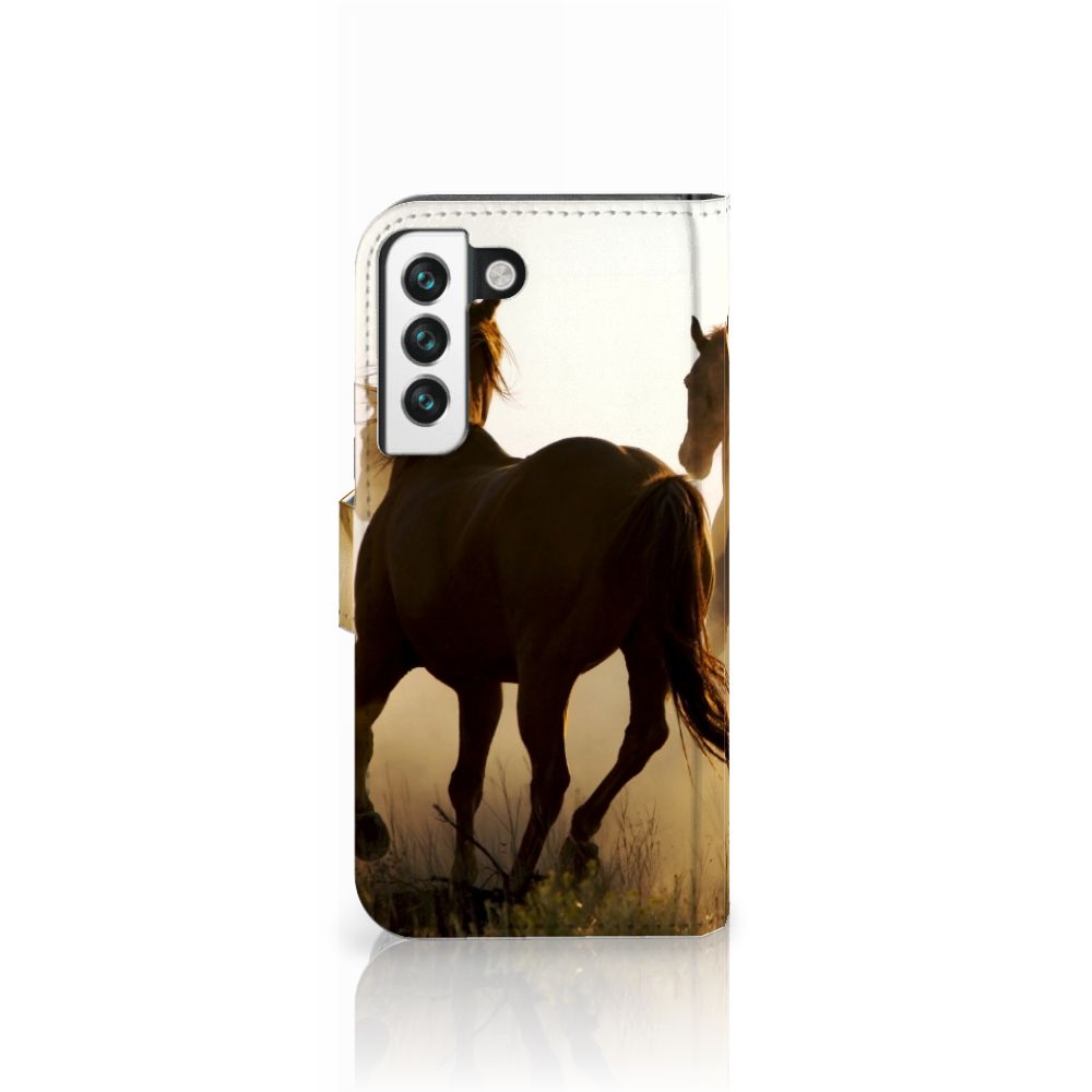 Samsung Galaxy S22 Telefoonhoesje met Pasjes Design Cowboy