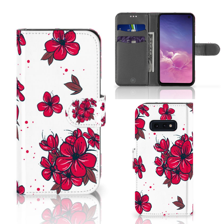 Samsung Galaxy S10e Hoesje Blossom Red
