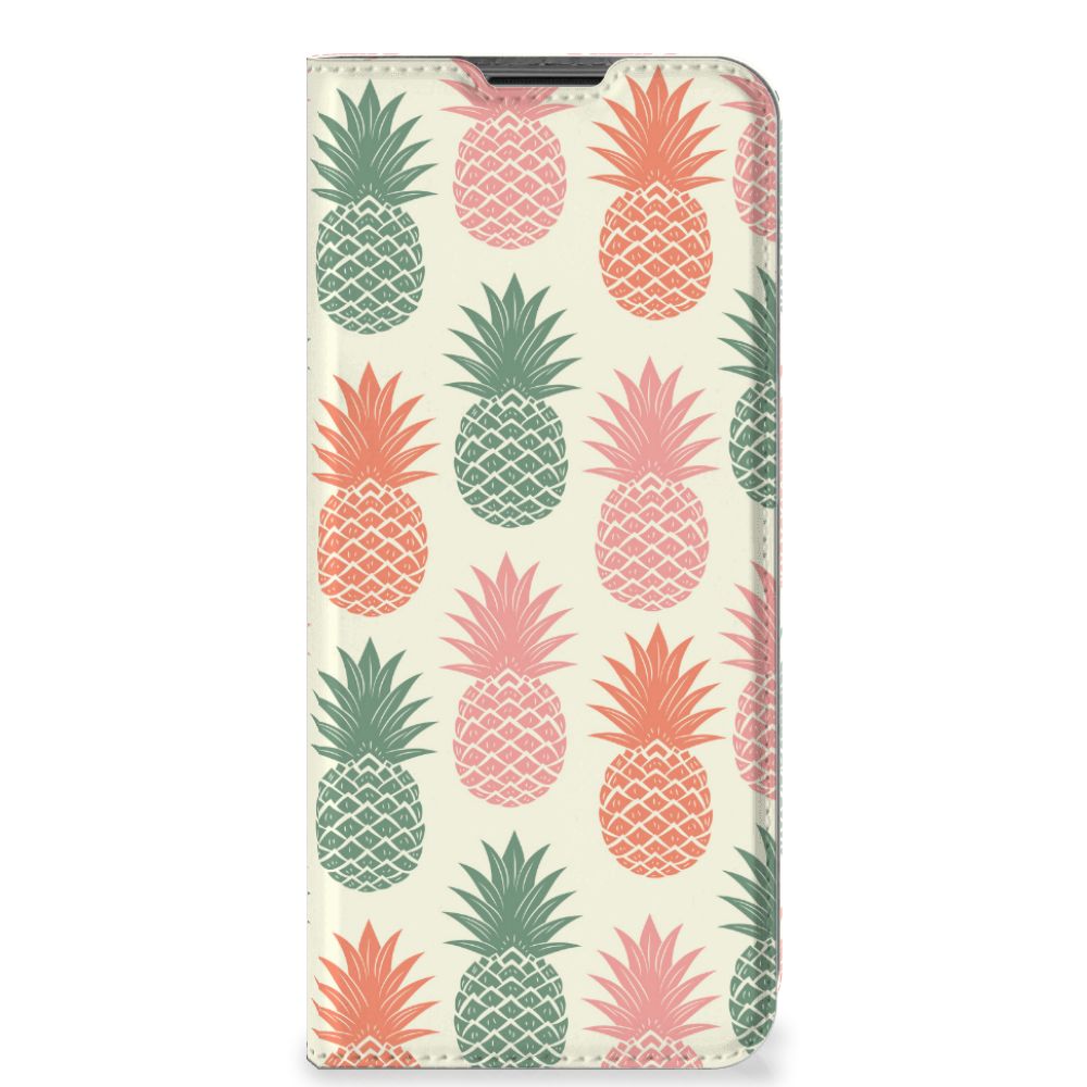 Nokia G50 Flip Style Cover Ananas