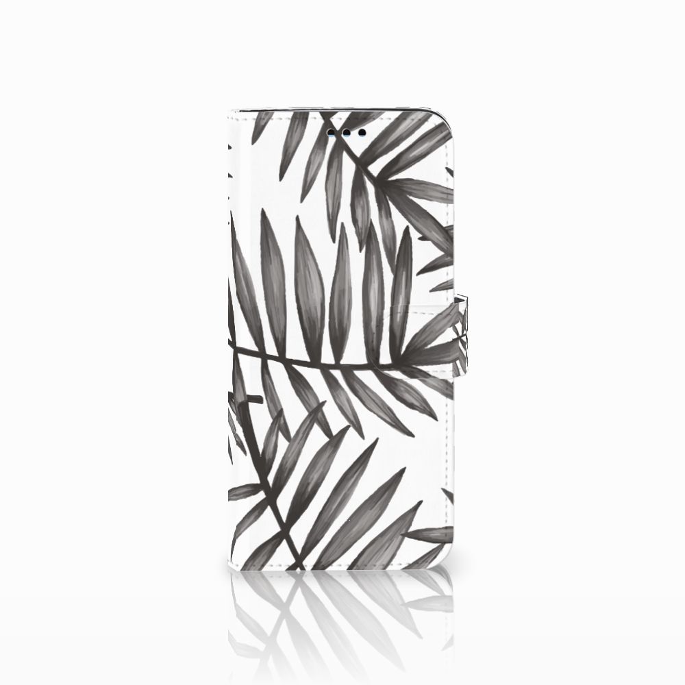Samsung Galaxy S9 Plus Hoesje Leaves Grey