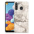 Samsung Galaxy A21 TPU Siliconen Hoesje Marmer Beige B2C Telecom