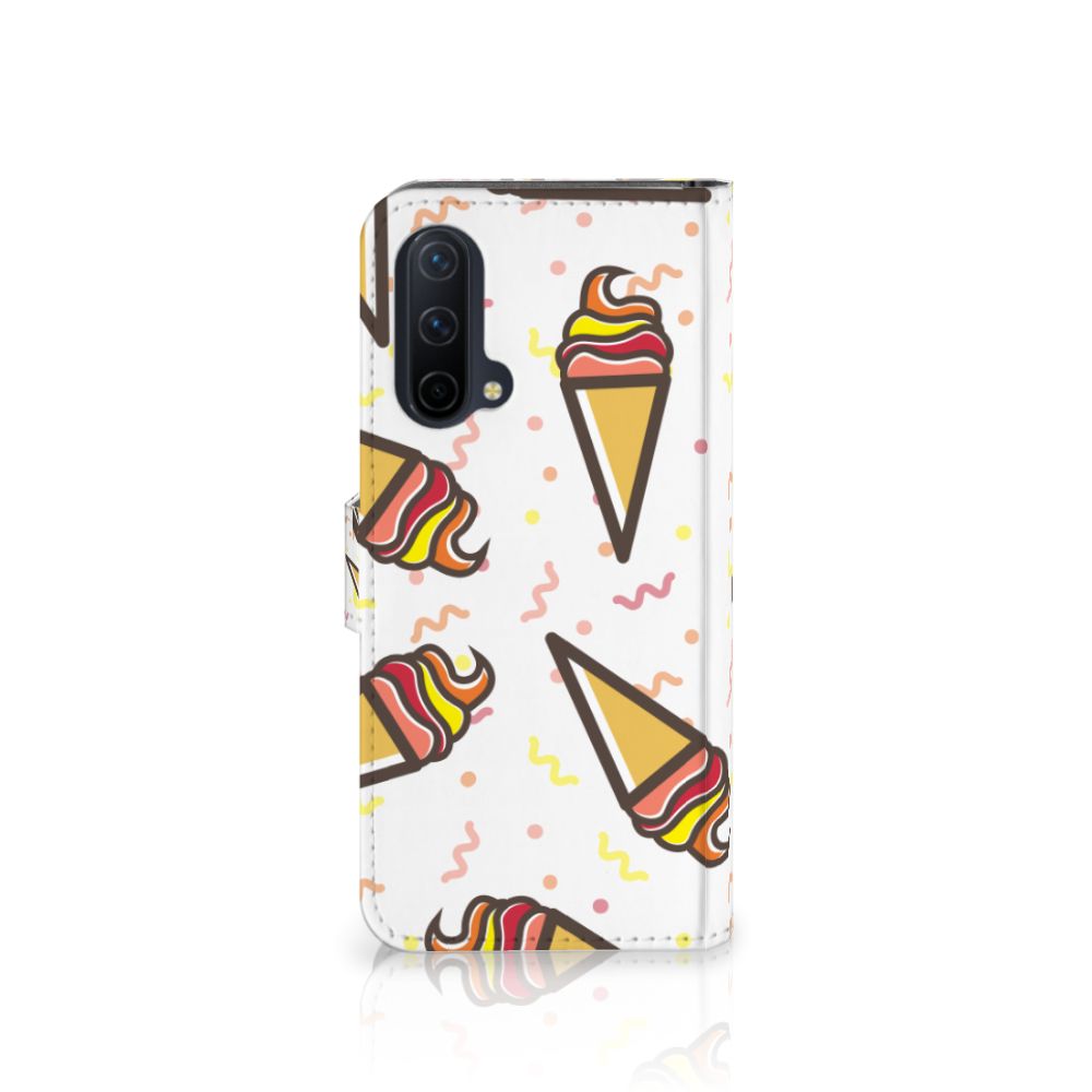 OnePlus Nord CE 5G Book Cover Icecream
