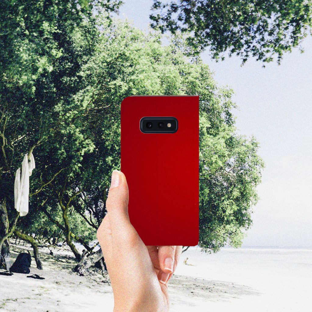 Samsung Galaxy S10e Hippe Standcase Liefde - Origineel Romantisch Cadeau