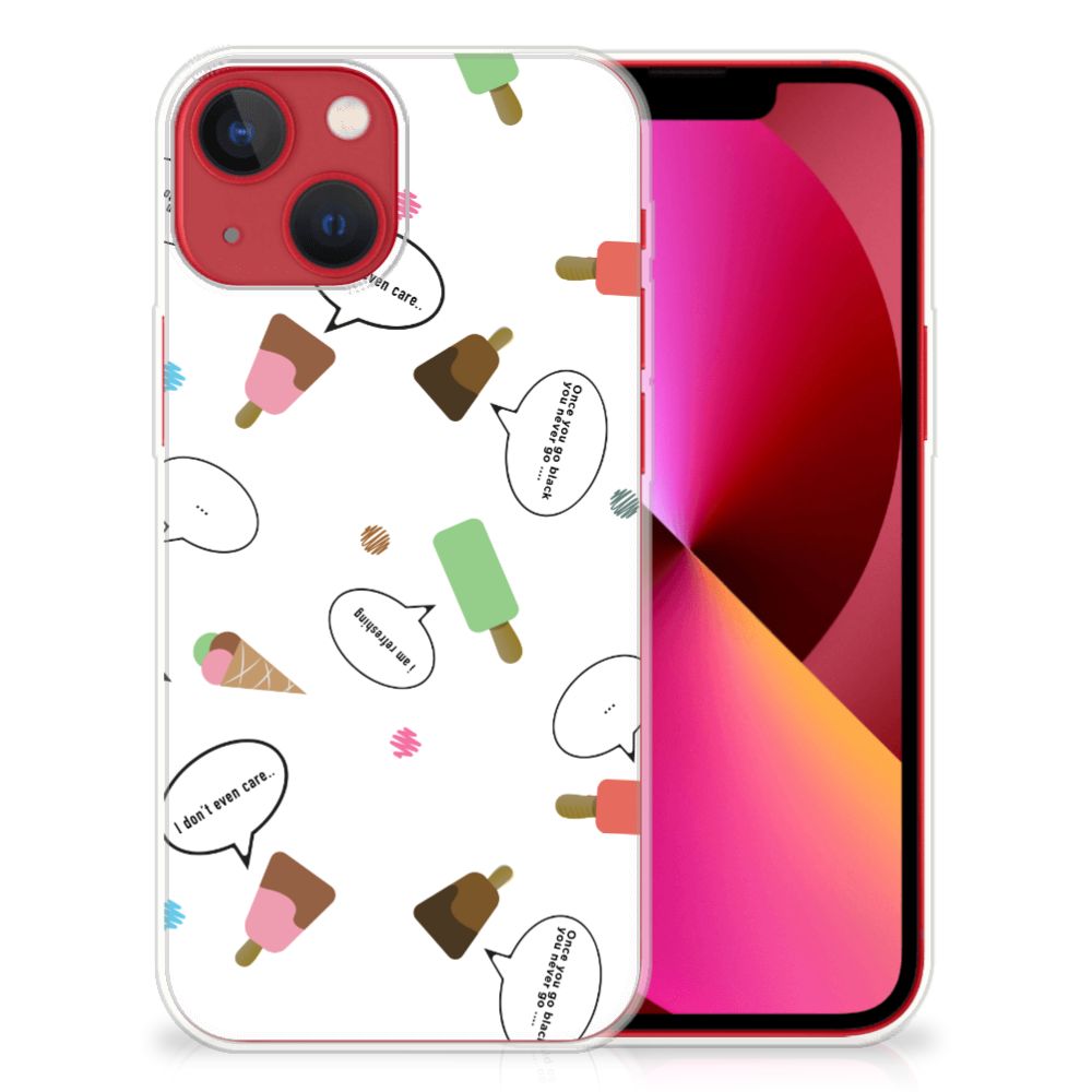 Apple iPhone 13 Siliconen Case IJsjes B2C Telecom