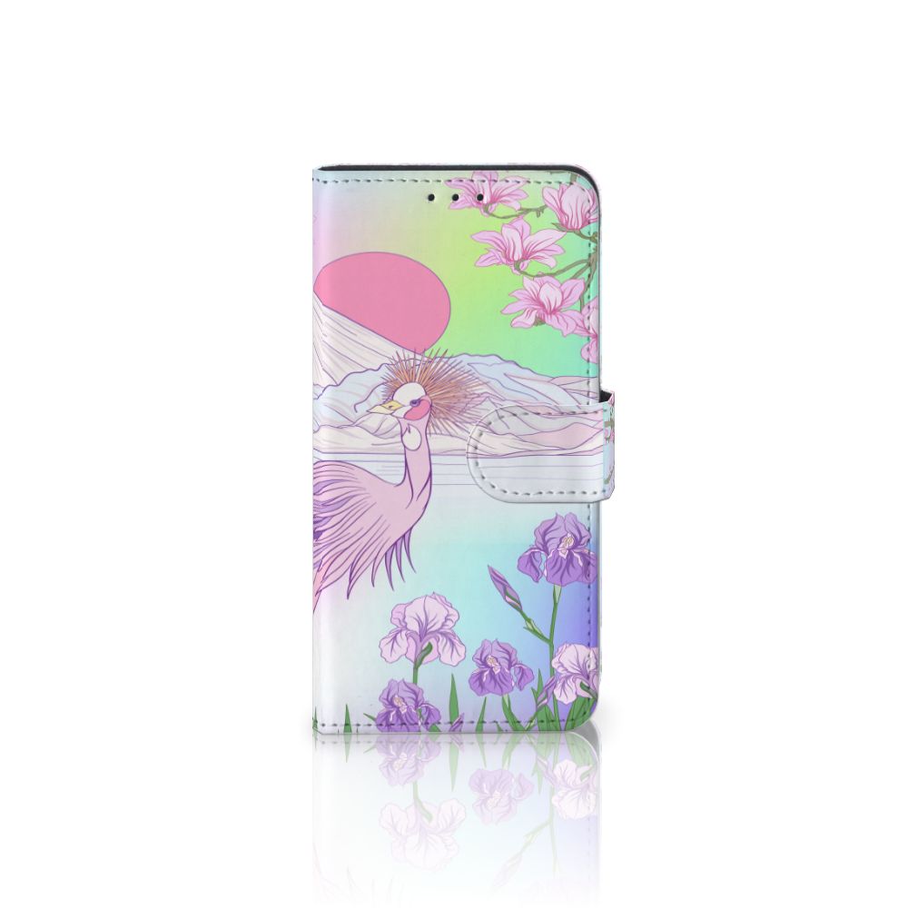 Alcatel 1B (2020) Telefoonhoesje met Pasjes Bird