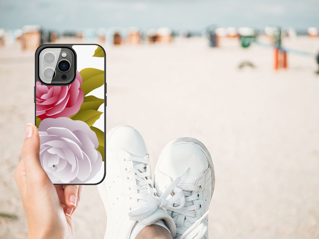 iPhone 13 Pro Max Bloemen Hoesje Roses B2C Telecom