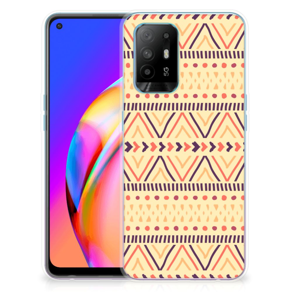 OPPO A94 5G | Reno5 Z TPU bumper Aztec Yellow B2C Telecom