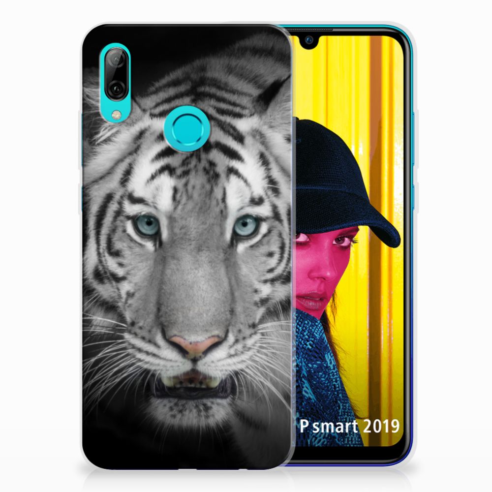 Huawei P Smart 2019 TPU Hoesje Tijger