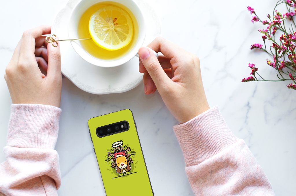 Samsung Galaxy S10 Bumper Hoesje Doggy Biscuit B2C Telecom
