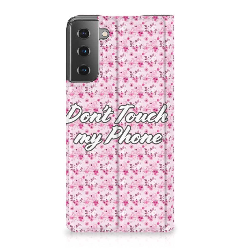 Samsung Galaxy S21 Plus Design Case Flowers Pink DTMP - B2C Telecom