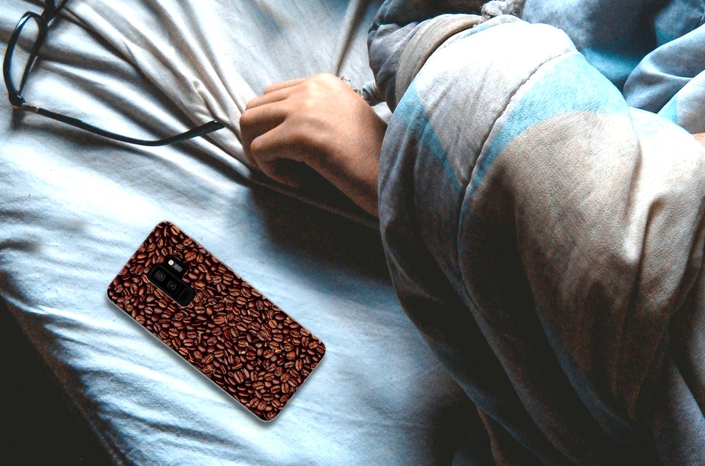 Samsung Galaxy S9 Plus Siliconen Case Koffiebonen