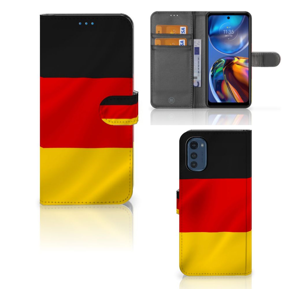 Motorola Moto E32 | Moto E32s Bookstyle Case Duitsland