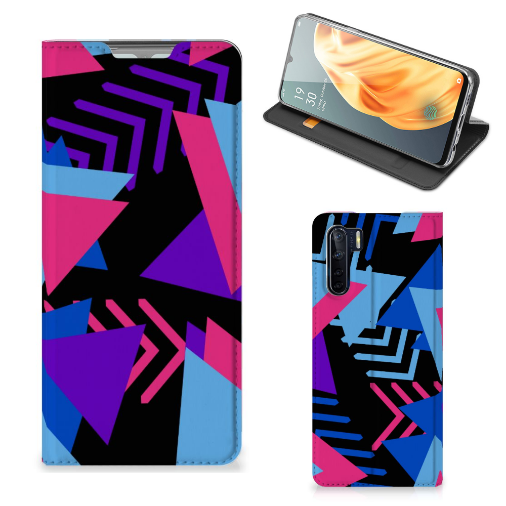 OPPO Reno3 | A91 Stand Case Funky Triangle - B2C Telecom
