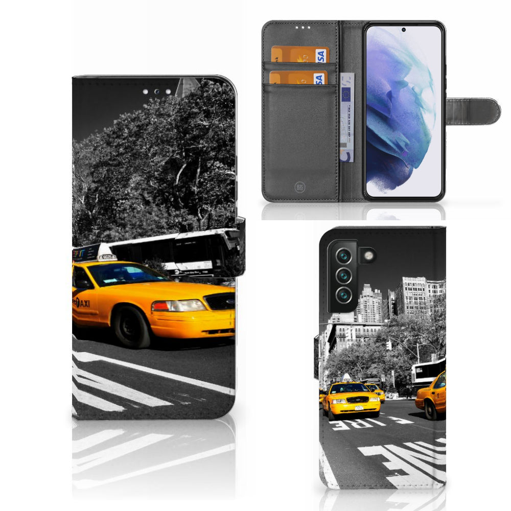 Samsung Galaxy S22 Plus Flip Cover New York Taxi