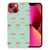 Apple iPhone 13 TPU Hoesje Pups met schattige hondenpatroon 🐶 op flexibele rubberplaat.