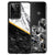 Samsung Galaxy S20 Ultra Gripcase Marmer Wit Zwart - Origineel Cadeau Man B2C Telecom