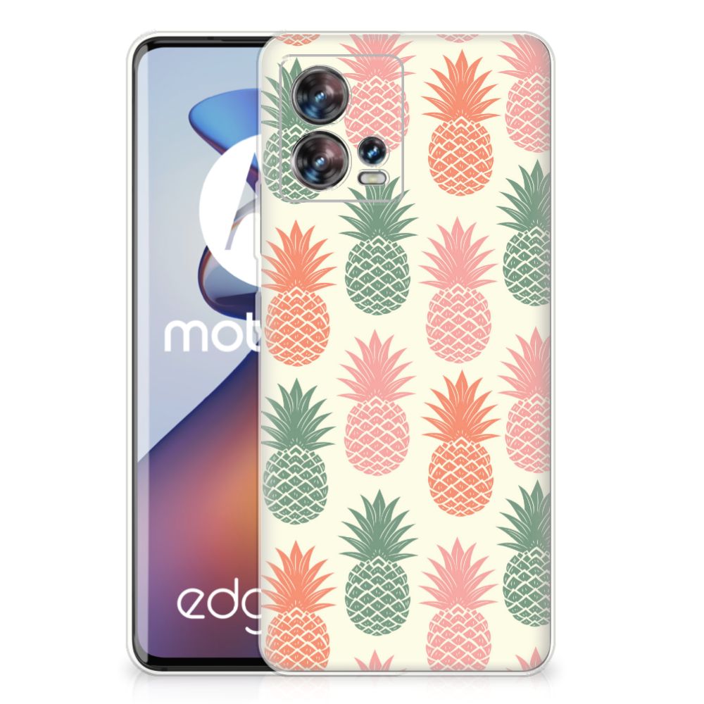 Motorola Edge 30 Fusion Siliconen Case Ananas B2C Telecom