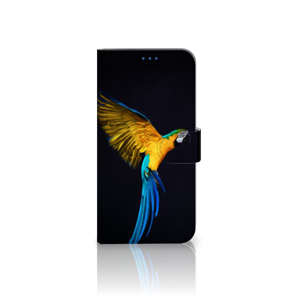 OPPO Reno6 5G Telefoonhoesje met Pasjes Papegaai