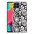 Samsung Galaxy M53 TPU Case Black Flowers