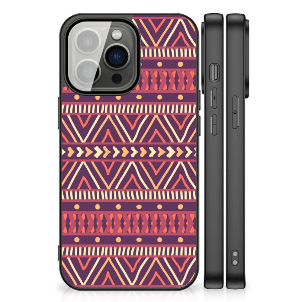 iPhone 13 Pro Back Case Aztec Paars B2C Telecom