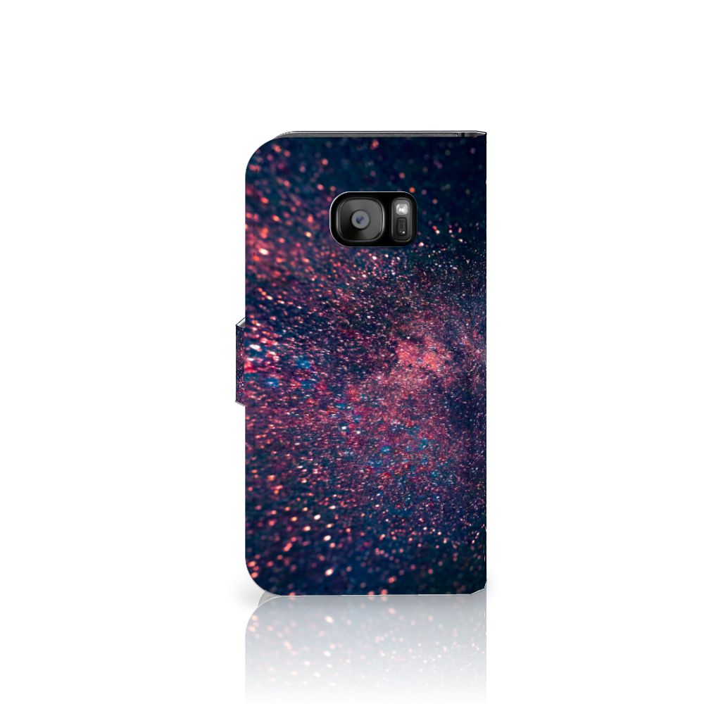 Samsung Galaxy S7 Edge Book Case Stars