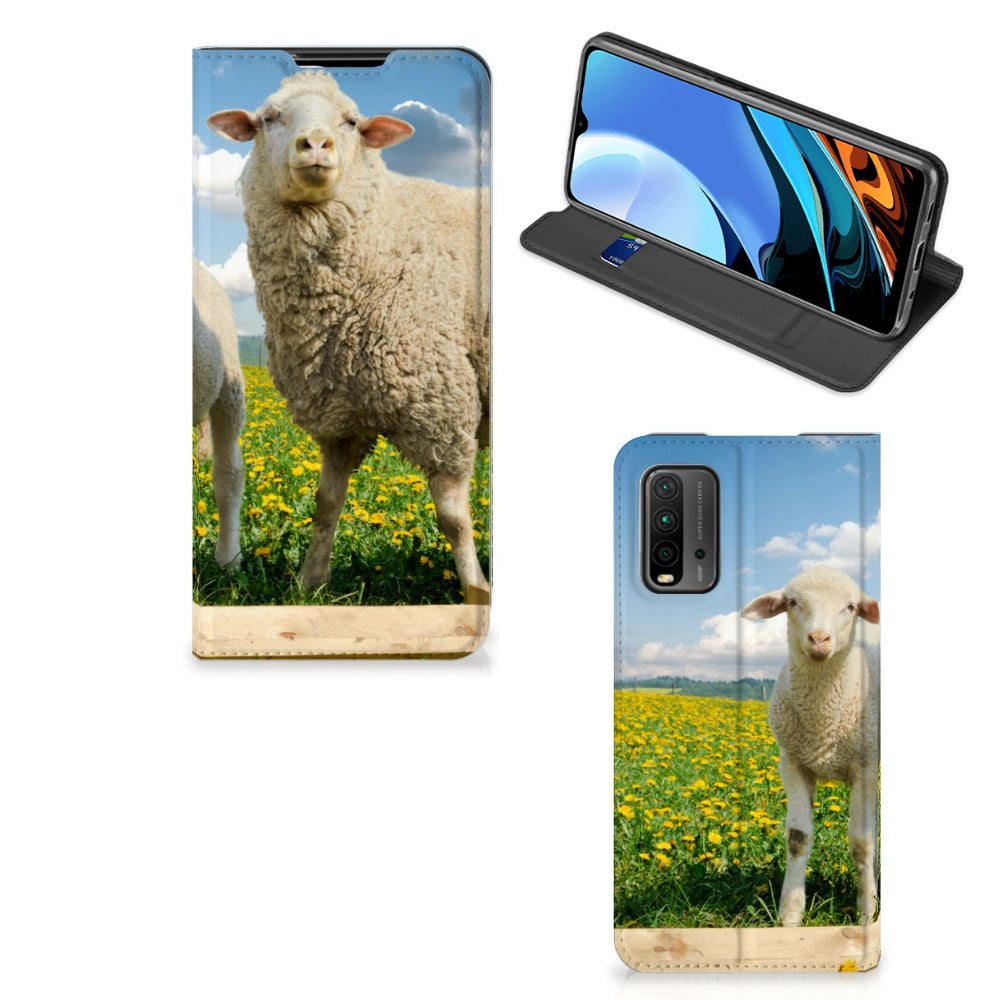 Xiaomi Poco M3 | Redmi 9T Hoesje maken Schaap en Lammetje