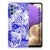 Silicone Back Case Samsung Galaxy A32 5G Angel Skull Blauw B2C Telecom