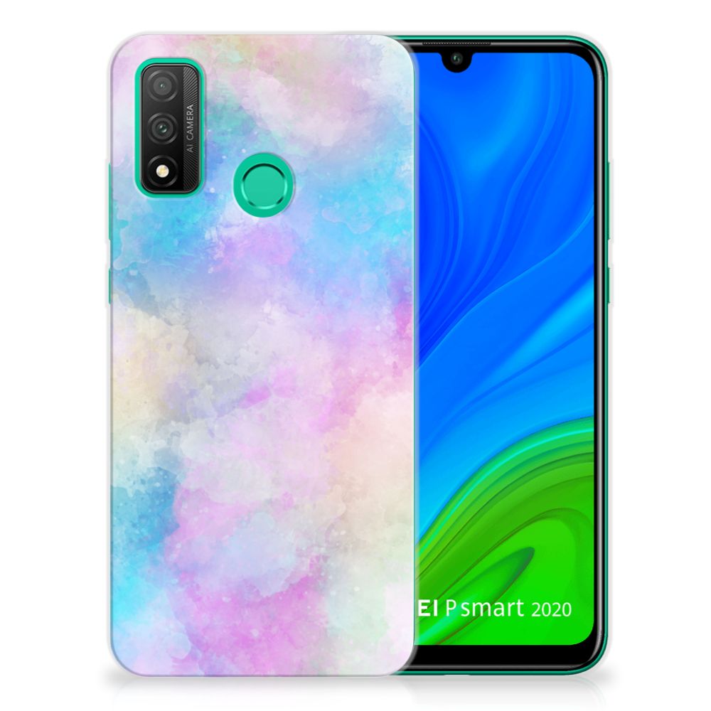 Hoesje maken Huawei P Smart 2020 Watercolor Light