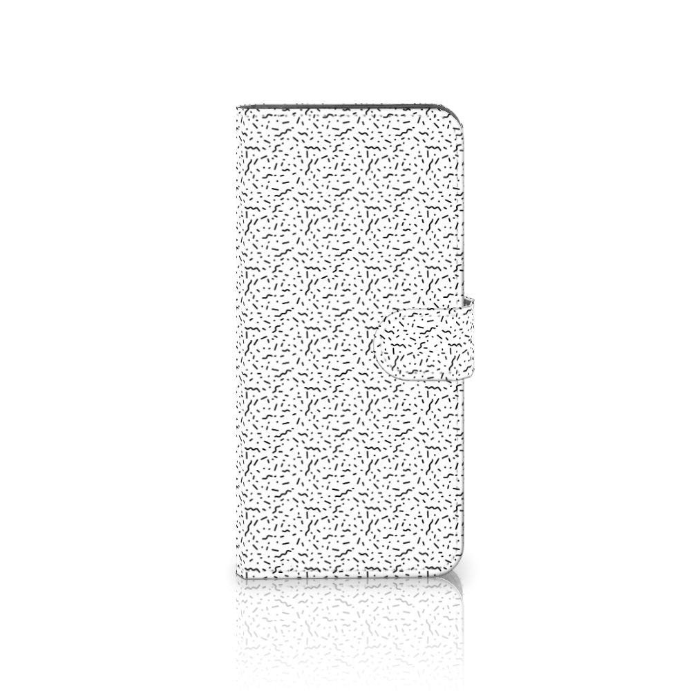 Motorola Edge 20 Lite Telefoon Hoesje Stripes Dots